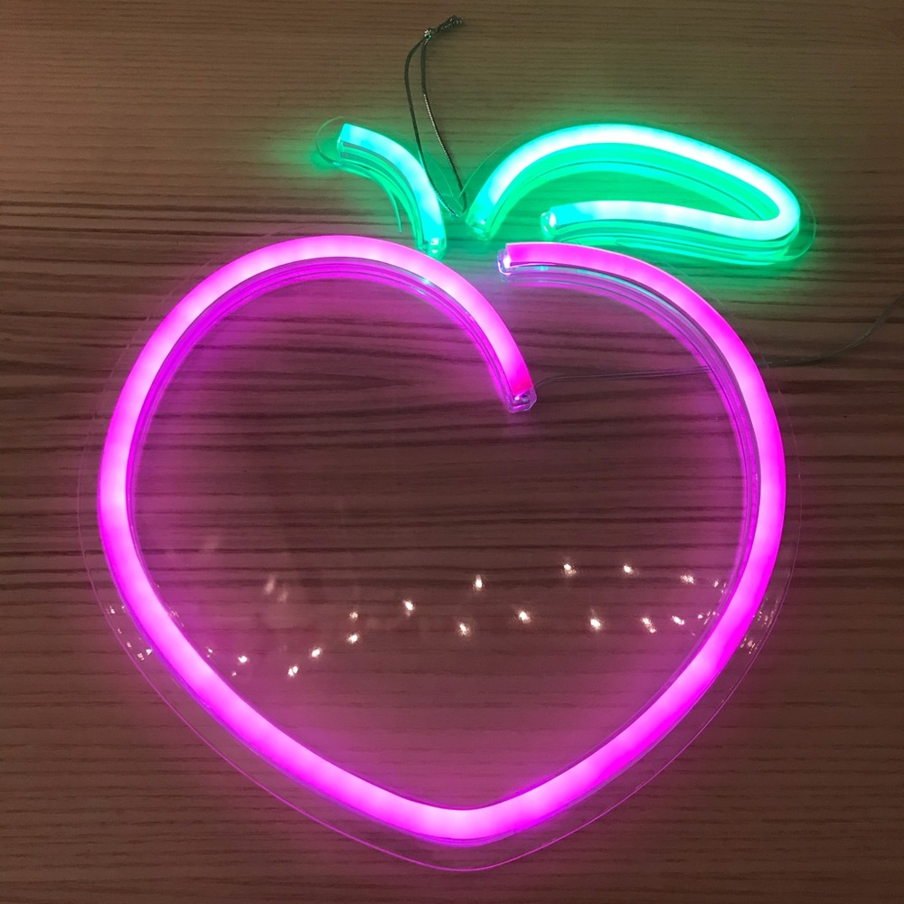 Neón Fruit Sign